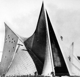Phillips-Pavillon auf der Weltausstellung in Brüssel