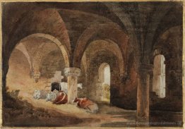 Krypta von Kirkstall Abbey (nach J.M.W. Turner)