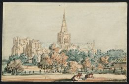 Chichester-Kathedrale aus dem Südwesten