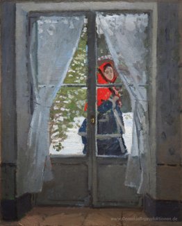 Die Red Cape (Madame Monet)