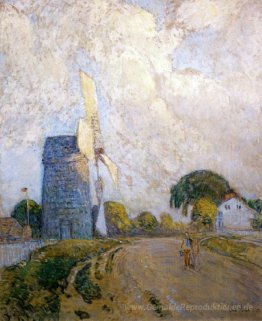Windmühle bei Sonnenuntergang, East Hampton