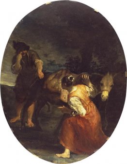 Schäfer und Shepherdess (Genreszene)