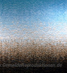 Blau, Grau, Schwarzes Quadrat
