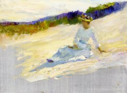 Sonnenlicht, Mädchen am Strand, Avalon