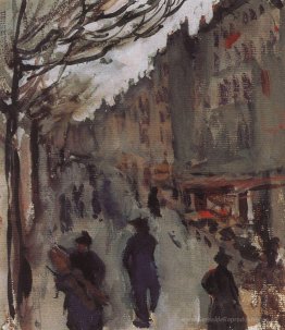 Boulevard in Paris