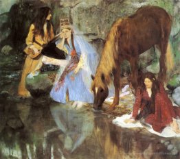 Mlle Fiocre im Ballett "The Source"