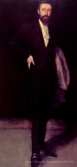 Arrangement in Black: Portrait F.R. Leyland