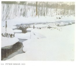 Creek im Winter