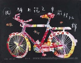 Wenn ich fahre eine Blume Fahrrad, werde ich eine gute Zukunft h