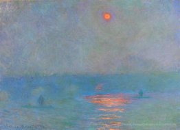 Waterloo Bridge, Sonnenlicht im Nebel