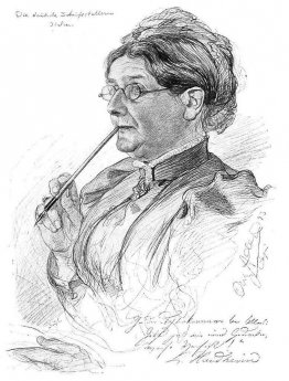 Porträt von Luise Haidheim