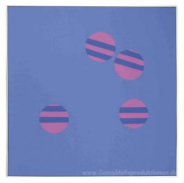 Blau und Pink