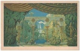 Gardens Chernomor ist. Skizzen der Landschaft für Michail Glinka