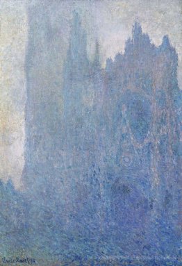 Rouen-Kathedrale im Nebel