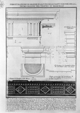 Die römische Altertümer, t. 4, Tafel XXXV. Große Vista von einig