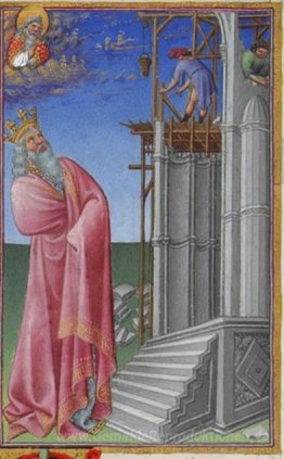 Der Bau des Tempels in Jerusalem