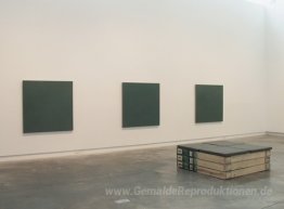 Monochrome Malerei: A Posteriori Vorbild: Durchschnittliche Größ