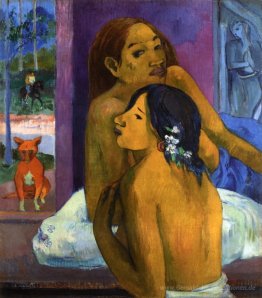 Zwei Frauen (Flowered hair)