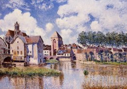 Moret auf Loing der Porte de Bourgogne