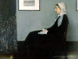 Arrangement in Grau und Schwarz No.1, Portrait Mutter des Künstl
