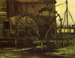Wasserräder der Mühle bei Gennep