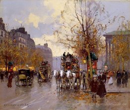 Omnibus auf der Place de la Madeleine