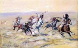 Als Sioux und Blackfoot-Treffen