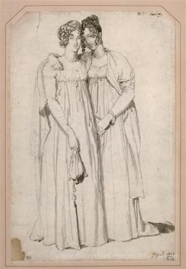Henriette Harvey und ihre Halbschwester Elizabeth Norton