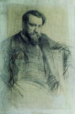 Porträt des Künstlers Valentin Serov
