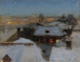 Winter-Abend am Söder, Stockholm