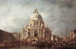 Der Doge in der Basilika von La Salute