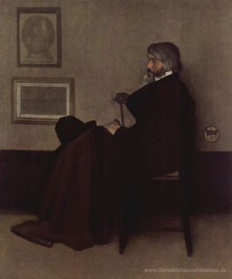 Arrangement in Grau und Schwarz, No.2: Portrait Thomas Carlyle