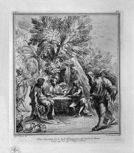 Erscheinung der Engel zu Abraham von L Carracci