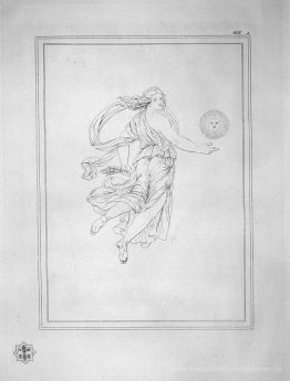 Bacchante führende Ohren; neben ihr die Sonne