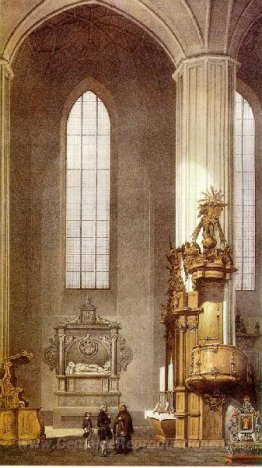 Innenansicht der Bernhardinerkirche in Vilnius, Litauen