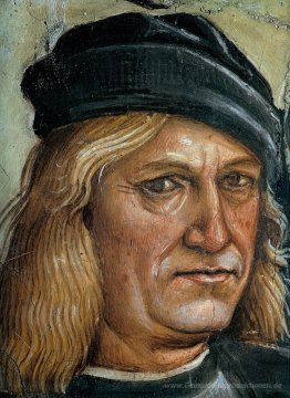 Selbstbildnis (Detail von der Predigt und der Apostelgeschichte