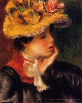 Kopf einer jungen Frau (Yellow Hat)