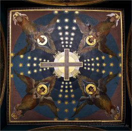 Decke in der Kathedrale Kiew Wladimir