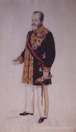 Portrait des Grafen V. N. Kokovtsev