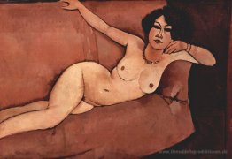 Nackt auf dem Sofa (Almaisa)