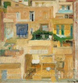 Der Blick aus Xenokratous Straße in Athen