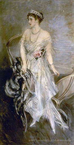 Mrs. Leeds, der spätere Prinzessin Anastasia von Griechenland (u