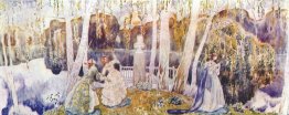 Frühling Tale (Skizze für ein Panel)