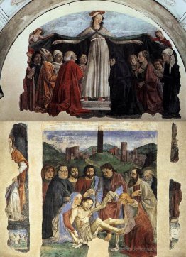 Madonna der Barmherzigkeit und Beweinung