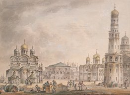 Cathedral Square auf den Moskauer Kreml