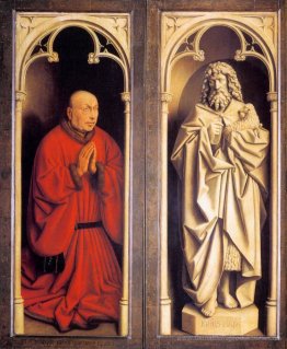 Spender und St. Johannes der Täufer