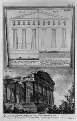 Bühnen Erhebungen und der Tempel der Concordia in Agrigent