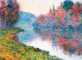 Ufer der Seine bei Jenfosse - Wetter