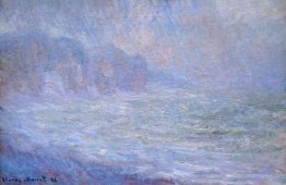 Cliffs at Pourville, Regen