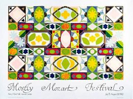 Mostly Mozart Festival-Plakat